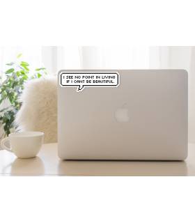 استیکر رنگی I see no point