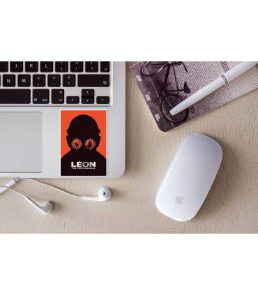 استیکر رنگی Leon