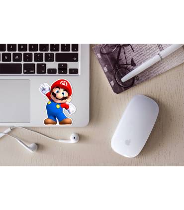 استیکر رنگی Mario