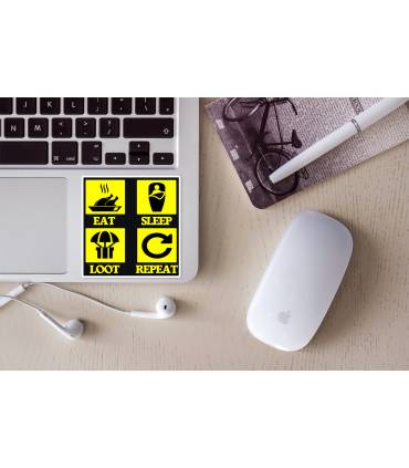 استیکر رنگی PUBG