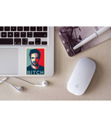 استیکر رنگی Bitch