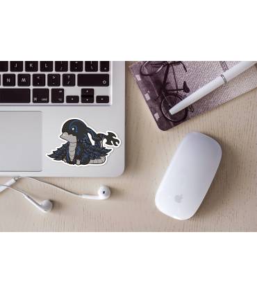 استیکر رنگی Acnologia