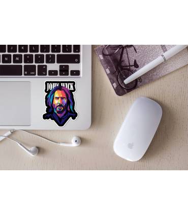 استیکر رنگی جان ویک