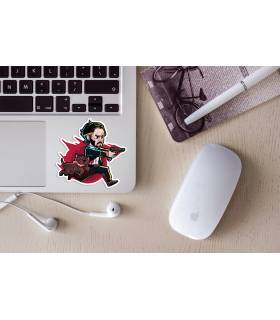 استیکر رنگی جان ویک