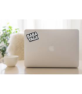 استیکر رنگی بابا یاگا