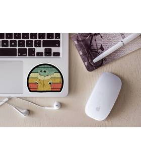 استیکر رنگی Baby Yoda