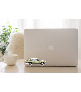 استیکر رنگی Pulp Fiction