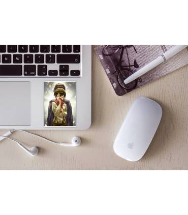 استیکر رنگی Mikasa Ackerman