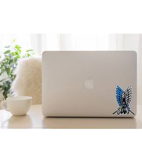 استیکر رنگی Attack on Titan