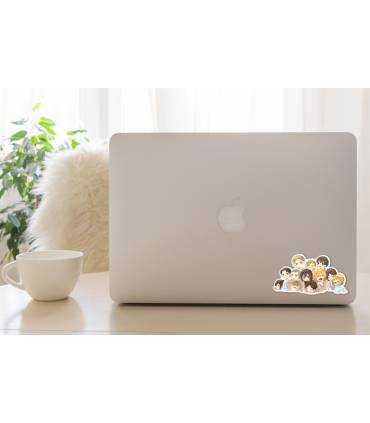 استیکر رنگی Attack on Titan