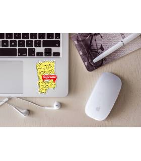 استیکر رنگی Supreme