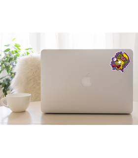 استیکر رنگی بارت سیمپسون