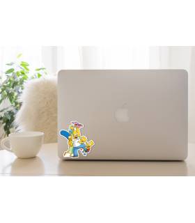 استیکر رنگی سیمپسون ها