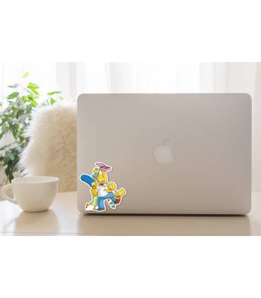 استیکر رنگی سیمپسون ها