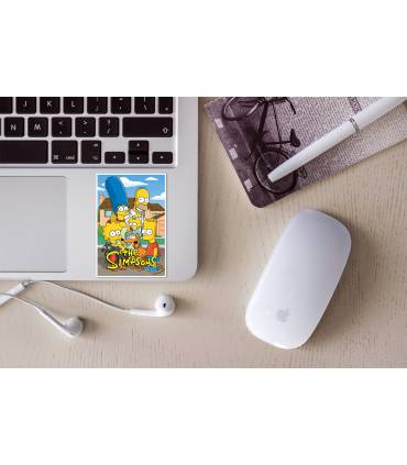 استیکر رنگی سیمپسون ها