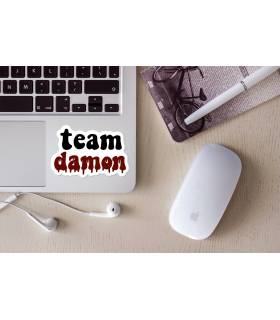 استیکر رنگی Damon