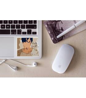 استیکر رنگی Hello Brother