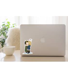 استیکر رنگی Bro