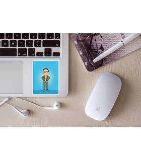 استیکر رنگی Leonard