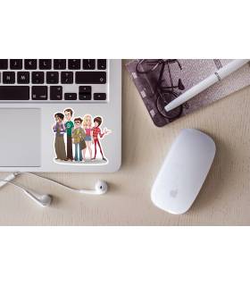 استیکر رنگی Big Bang Theory