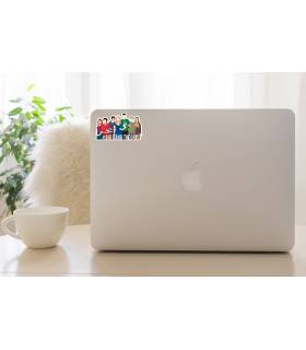 استیکر رنگی The big bang theory