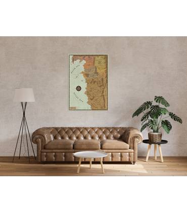 نقشه دنیای ویچر