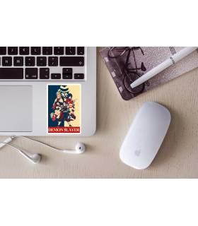 استیکر رنگی Demon Slayer