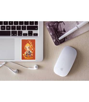 استیکر رنگی Rengoku