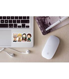 استیکر رنگی Demon Slayer