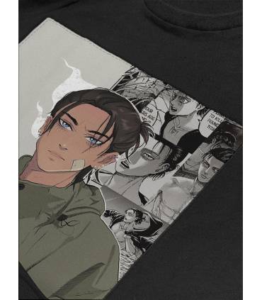 تی شرت Eren Yeager-طرح یک