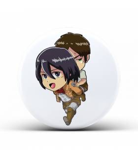 پیکسل  Eren & Mikasa