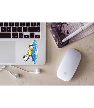 استیکر رنگی مورتی