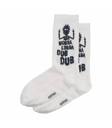 جوراب ساقدار Wubba Lubba Dub Dub