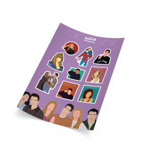 پک استیکر راس و ریچل