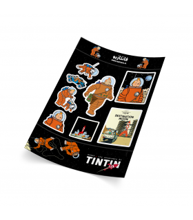 پک استیکر کاوشگران بر روی ماه