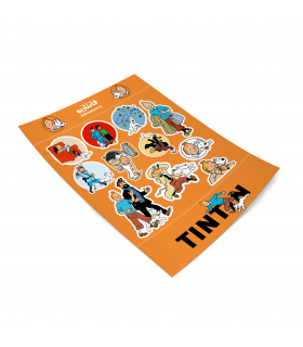 پک استیکر تن تن و میلو