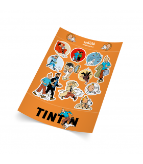 پک استیکر تن تن و میلو