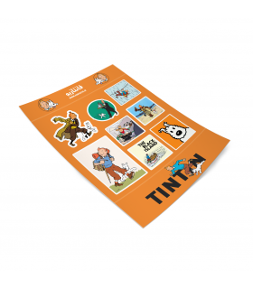 پک استیکر تن تن و میلو