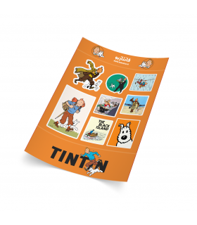 پک استیکر تن تن و میلو