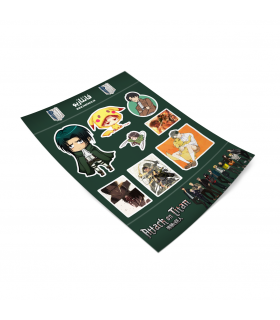 پک استیکر لیوای آکرمن