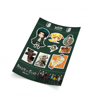 پک استیکر لیوای آکرمن