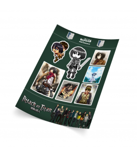 پک استیکر میکاسا آکرمن