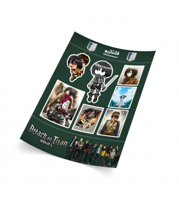 پک استیکر میکاسا آکرمن