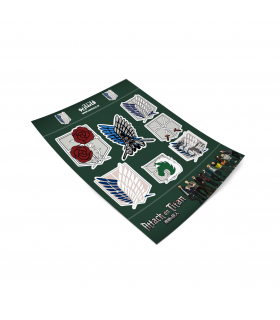 پک استیکر اتک آن تایتان