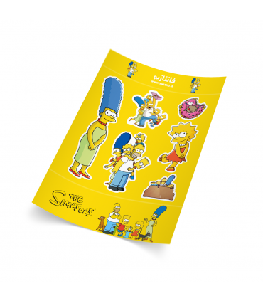 پک استیکر سیمپسون