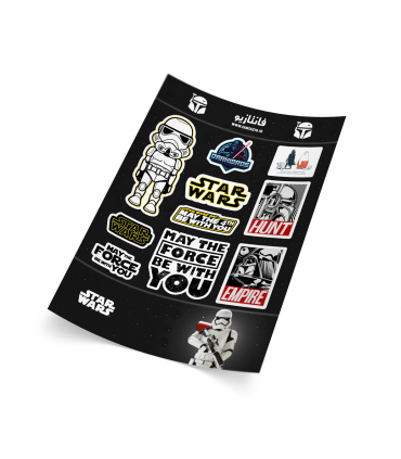 پک استیکر استاروارز-طرح سه