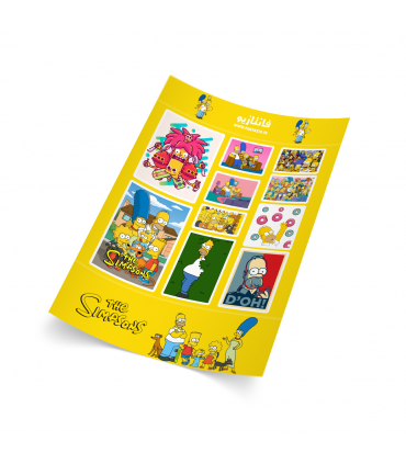 پک استیکر سیمپسون