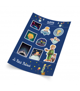 پک استیکر شازده کوچولو -طرح یک