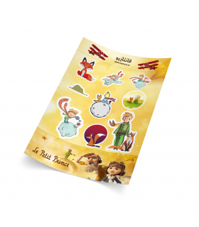 پک استیکر شازده کوچولو -طرح دو