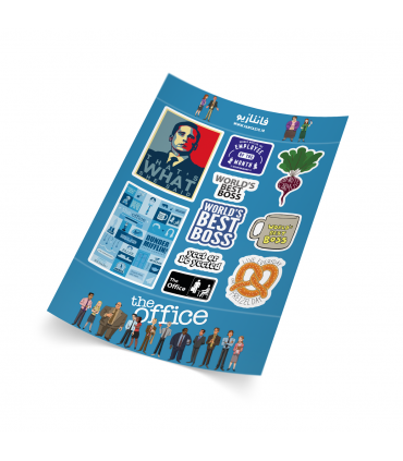 پک استیکر آفیس -طرح سه